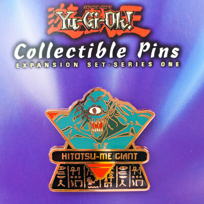 YUGIOH Lapel PIN Hitotsu-me Giant Upper Deck 1st Ed 1996/2003 KAZUKI TAKAHASHI-image