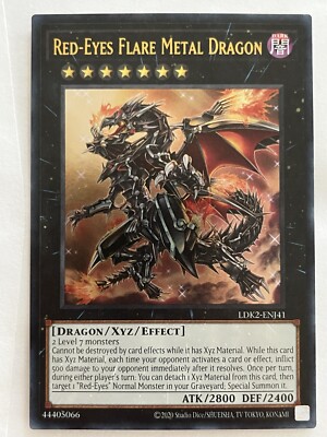 Red-Eyes Flare Metal Dragon LDK2-ENJ41 Legendary Decks II Unlimited-image