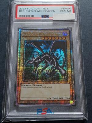 PSA10 Red-Eyes Black Dragon English 25th Secret YU-GI-OH!-image