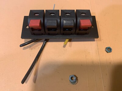 Fisher RS-1080 Stereo Receiver Parting Out - Speaker Jack Assembly-image