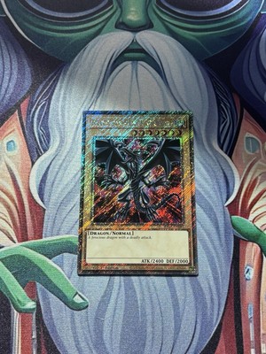 Yugioh/ Red-Eyes Black Dragon/ Platinum Secret Rare/ RA03/ 1st Edition/ Mint-image