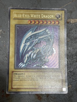 Blue Eyes White Dragon Yu-Gi-Oh Card Konami 1996-image