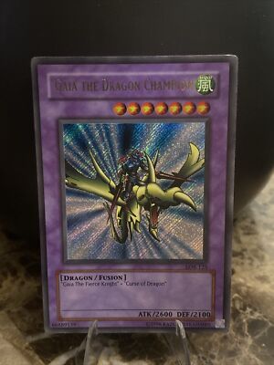 Yu-Gi-Oh! TCG Gaia the Dragon Champion Legend of Blue Eyes White Dragon LOB-125-image