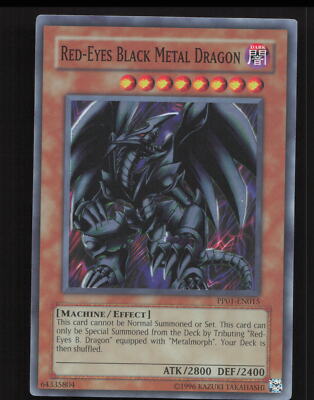 Red-Eyes Black Metal Dragon PP01-EN015 Super Rare Yugioh Near Mint-image