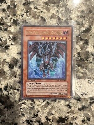 Red-Eyes Zombie Dragon - SDZW-EN001 - 1st Edition - Good Condition!-image