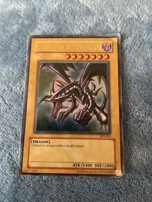 Red-Eyes B. Dragon - SDJ-001 - Ultra Rare Holo - HP-image