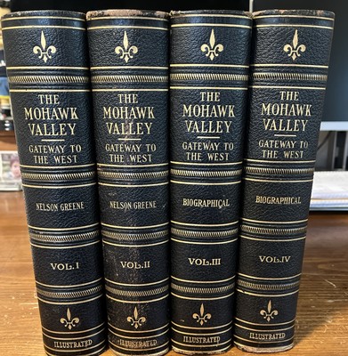 1925 History Of The Mohawk Valley 4 Gateway To The West 4 Vol Set; Nelson Greene-image