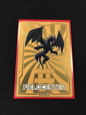 YUGIOH METAL FIELD CENTER! RED EYES BLACK DRAGON-image