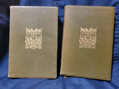 Soldiers of Fortune by Richard Harding Davis 1899 2 Vols Scribners Leather-image