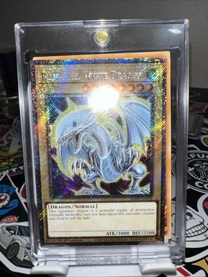 Blue-Eyes White Dragon RA04-EN108 Platinum Secret Rare - 1st Edition Yugioh-image