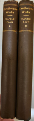 1910 Critical Essays by Ralph Waldo Emerson Volumes 1 & 2 -- Leather Covers-image
