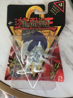 Mattel YuGiOh 2002 Action Figure Series #1 Blue Eyes White Dragon Yu-gi-oh 2