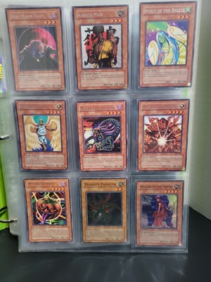 HUGE Vintage Yugioh Binder - 160+ 1ST EDITION - 312 CARDS - Holos, AE, MOST NM!!-image