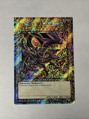 Yugioh! TCG - Red-Eyes Black Dragon (8th Art) - Platinum Secret Rare RA04-EN109-image