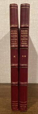 1911 Two Volume Set Of Old and Modern Masters in the Collection of M.C.D. Borden-image