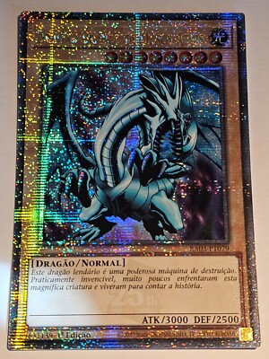 Blue-Eyes White Dragon●Quarter Century Secret Rare●YUGIOH●RA03●PORTUGUESE●TL010-image