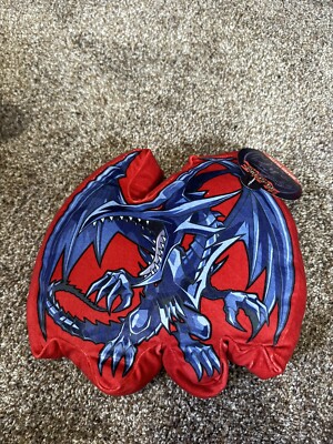 YuGiOh Red Eyes Black Dragon Shaped Pillow *Sealed With Tag*-image