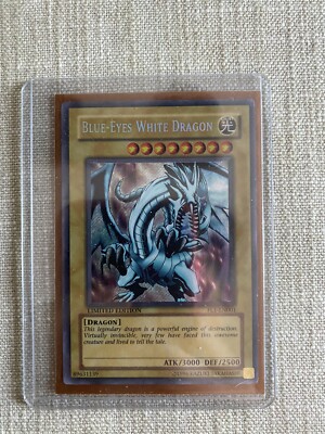 yugioh blue eyes white dragon limited edition Good condition-image