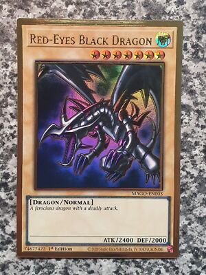 Yugioh 2020 Maximum Gold MAGO Premium Gold Rare 1st Edition MINT-image