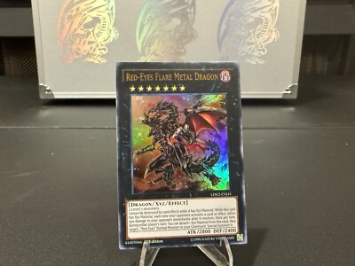 Red-Eyes Flare Metal Dragon LDK2-ENJ41 Legendary Decks II 1st Edition-image