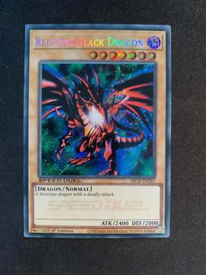 Red-Eyes Black Dragon - SBCB-EN167 - Secret Rare - 1st Edition - Speed Duel N/M-image