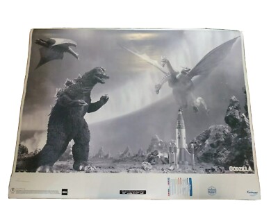 Godzilla Fathead Poster/ Decal 34x51-image