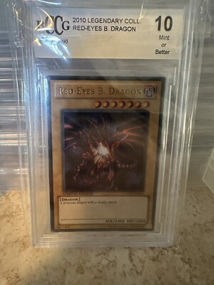 Yugioh Red Eyes Black Dragon Legendary Collection Bccg 10-image