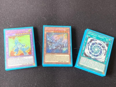 Yugioh Tournament Ready Complete Blue-Eyes White Dragon Deck! Je **HOT** + Bonus-image