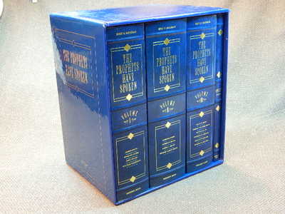 The Prophets Have Spoken by Eric Bateman/ 1999/ boxed set/ leather-image