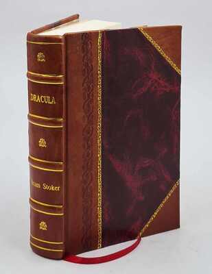 Dracula 1897 By Bram Stoker [Leather Bound]-image