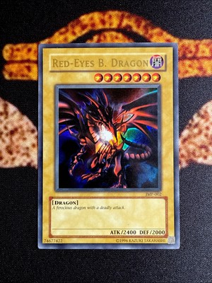 🔥YUGIOH • RED EYES B DRAGON • ULTRA RARE • JMP-002 • SHONEN JUMP PROMO • VLP🔥-image