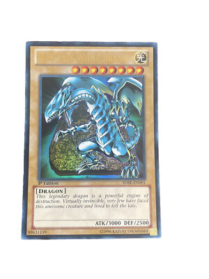 1x Blue-Eyes White Dragon - SDBE-EN001 - Ultra Rare - Unlimited Edition-image