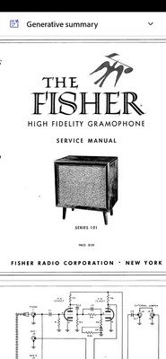 Fisher Mono Tube Amp-image