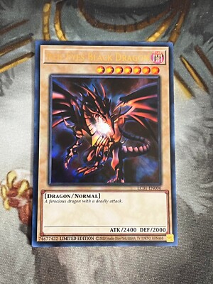 Red-Eyes Black Dragon (25th Anniversary Edition) LC01-EN006 Ultra Rare Yugioh-image