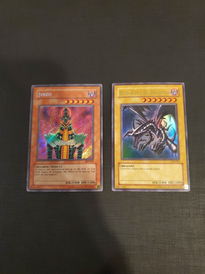 Jinzo (BPD-011) And Red-Eyes B. Dragon (SDJ-001) Yu Gi Oh-image