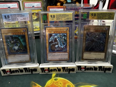 Dark Magician LC01 MVP1 Blue Eyes White Dragon LC01 Lot Of 3-image