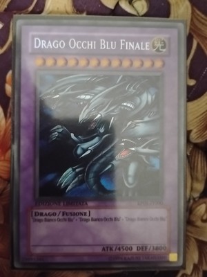 Blue Eyes Ultimate Dragon Limited Edition RP01-IT000 Holo. Super Rare-image