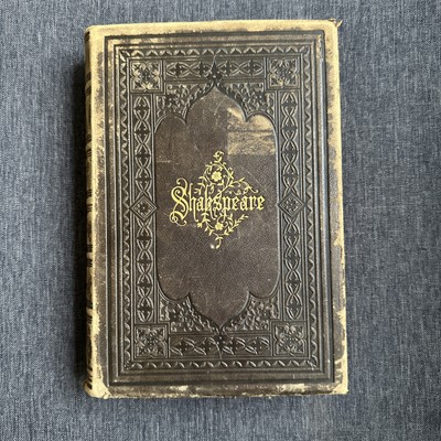 The Pictorial Edition of the Works of William Shakspeare 1882 Leather Plates-image
