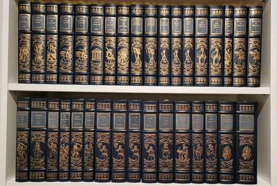 Easton Press ~ The Civil War Library ~ 34/35 Volume Set Foote, Freeman, Chesnut-image