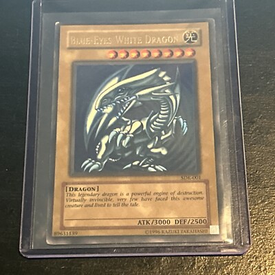 Yu-Gi-Oh! TCG Blue-Eyes White Dragon Kaiba Sdk-001 Ultra Rare-image