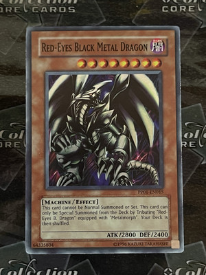 Yu-Gi-Oh! TCG Red-Eyes Black Metal Dragon Premium Pack 1 PP01-EN015 Unlimited...-image
