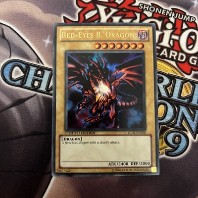 Yugioh Red Eyes B Dragon - LC01-EN006 Limited Edition Ultra Rare VLP (VST)-image