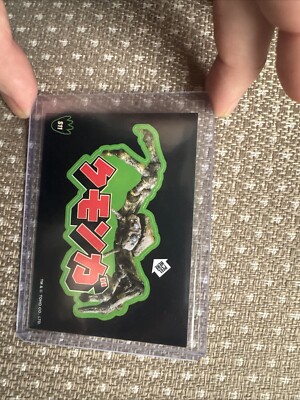 2024 Godzilla Super 7 Sticker Card #S11 Kumonga The King Showa Series 1-image