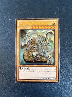 US SELLER Blue-Eyes White Dragon (UTR) YSKR-EN001 Ultimate Rare 1st Edition NM-image
