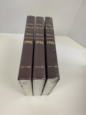 Books Britannica encyclopedia set Of 3 94 -95-96-image