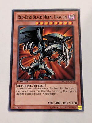 Yugioh - Red-Eyes Black Metal Dragon (LCJW-EN031) - Common - 1st - MP-image