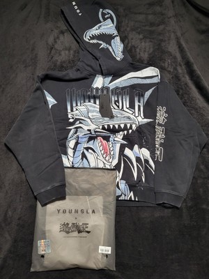 Youngla Yugioh - (XXL) - 5008- Blue Eyes White Dragon Hoodie-image