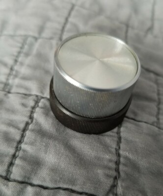 Vintage FISHER 601 Tuning Knob dial part Receiver Amplifier Stereo -image