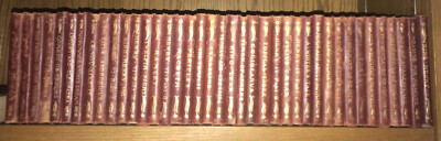 LEATHER Set;Works Of Shakespeare! Not Complete 39 Of 40 Volumes Chipping Splits-image