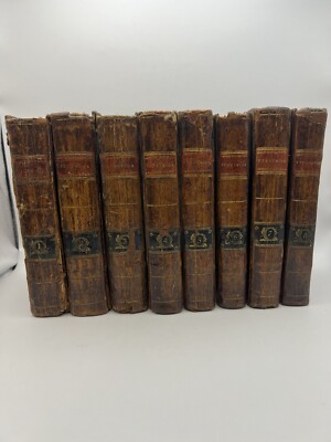 The Spectator 9th Edition 1728 FULL 8 VOLUME SET-image